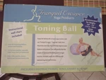 Tranquil Escapes Yoga Products Toning Ball. Fixed Price $15.00.