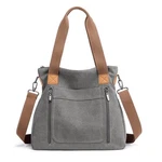 Sulcet Canvas Handbag For Women Cloth Tote Shoulder Purses Hobo Large, Grey. Fixed Price $53.36.