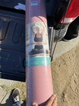 Beautyovo Yoga Mat With Strap, 1/3 Inch Extra Thick. Fixed Price $10.00.