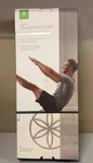 Gaiam Yoga Beginner's Kit - 4mm Mat, Strap, Brick, & Workouts Teal. Fixed Price $18.00.