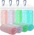 Sukeen 4 Pack Cooling Large, Macaron Pink/macaron Blue/lavender/mint Green. Fixed Price $29.00.