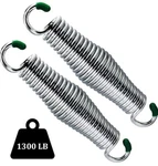 Longads 2pack Premium Porch Swing Springs, Silver. Fixed Price $20.00.
