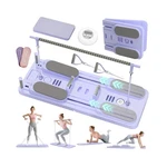 5 In 1 Pilates Board, Foldable Reformer Set With Resistance Bands, Po.... Fixed Price $123.18.