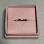 Blush & Bar Sterling Silver Channel-set Crystal Wedding/anniv Band Ring 8 2mm. Fixed Price $20.00.