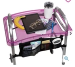 Strongarm Clear View Walker Tray + Bag Non-slip Mat & Cup Holder,tray Folding. Fixed Price $44.96.