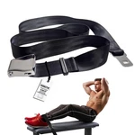Adecta Nordic Hamstring Curl Strap, 6.5ft Gym Seatbelt And 6.5ft, Black. Fixed Price $25.40.