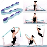 Elastic Stretching Strap With 11 Loops, Multi-loop Yoga Blue + Purple. Fixed Price $14.69.