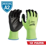 X-large High Visibility Level 2 Cut Resistant Polyurethane Dipped Work Gloves (1. Fixed Price $115.60.