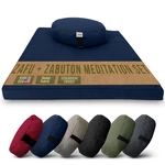 Hemp Meditation Cushion Mat Set - Buckwheat Fill Yoga Pillow For Zen Knee Pad. Fixed Price $281.06.