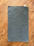 Manduka Equa Yoga Hand Towel Dark Gray Sweat Activated Grip 16" X 26.5". Fixed Price $13.00.