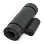 Cap Barbell Yoga Mat 1/2" Thick With Carrying Strap & Knee Pad 71"x24", Black. Fixed Price $29.98.