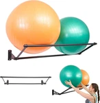 Exercise Ball Holder Organize Your Space Wall Mounted Rack Yoga Stability. Fixed Price $60.73.