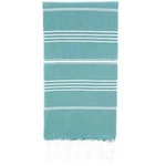 Cacala 100% Cotton Pestemal Turkish Bath Towel, 37 X 70", Aqua -. Fixed Price $34.19.