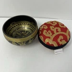 Tibetan Singing Bowl For Yoga Meditation Sound Healing With Silent Mind Cushion. Fixed Price $41.74.