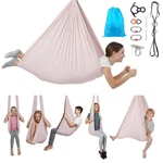 Vevor Sensory Swing For Kids & Adults, Maximum 300 Lbs Load Aerial Silk, Indoor. Fixed Price $67.87.