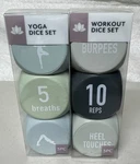 Vivitar Yoga Dice Set & Workout Lot Of 2 (6 Dice) New!! 2023 U13. Fixed Price $9.07.