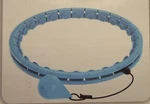 Iloibao Hoola Hoop For Adults Weight Loss, Weighted Hula Exercise Hoops. Fixed Price $10.49.