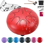 Rain Drum For Outside Garden, 8 Note 6 Inch Steel Tongue Drum, Chakra R. Fixed Price $41.99.