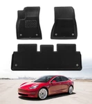 Pm Auto All-weather Double-layer Floor Mats For Tesla Model 3 2017-2023 (exce.... Fixed Price $172.06.