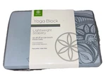 New Gaiam Yoga Block Supportive Latex-free Pilates Meditation Light Blue. Fixed Price $14.94.