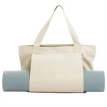 Xrkuu Yoga Bags With Mat Carrier Pilates Tote Bag Block Large, Off Whtie. Fixed Price $25.75.