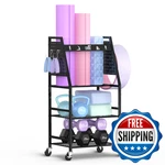 Mythinglogic Yoga Mat Storage Rackshome Gym Rack For Dumbbells. Fixed Price $89.64.