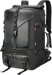 Nwt Swicky 50l Travel Backpack, 17" Laptop Carry-on, Usb Port, Shoe Compart, Blk. Fixed Price $69.95.