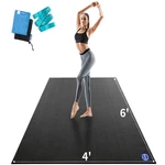 Mro Premium Large Yoga Mat 72x 48x 9mm Feel To Move Non-slip Extra Wide And. Fixed Price $108.06.