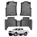 Eauto Life Car Floor Mats For Toyota Tacoma Double Cab 2005-2015 Tpe Material.... Fixed Price $141.14.