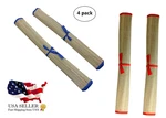 Set Of 4 Natural Straw Beach Mats 24" X 72" - Multi-purpose, Yoga Camping Picnic. Fixed Price $24.99.
