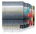 Authentic Mexican Blanket - Picnic Blanket, Handwoven Serape Perfect.... Fixed Price $29.78.