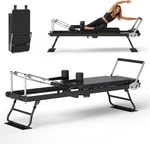 Foldable Pilates Reformer For Home Use Machine With Adjustable. Fixed Price $402.79.