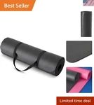 Amazon Basics Extra Thick Exercise Yoga Mat With Carrying Strap. Fixed Price $28.89.