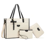 Keyli 3pcs Laptop Bag For Mujeres 15 6 Inch Canvas Tote Work Bags Large B. Fixed Price $58.90.