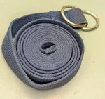 Hugger Mugger 8ft Cotton D-ring Yoga Strap. Fixed Price $11.75.