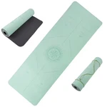 Non-slip Yoga Mat With Alignment Marks Lightweight Exercise Carry Str. Fixed Price $25.94.