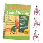Chair Yoga For Seniors Over 60 Book & Chart, Gentle Seated Guide,. Fixed Price $19.26.