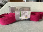 Gaiam Easy-cinch Yoga Mat Sling - Holds Any Size Hot Pink. Fixed Price $10.00.