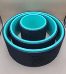 3 Pack Rolling Chirp Wheel Exercise Wheels Sizes 12/10/6 - Strap No Case. Fixed Price $59.95.