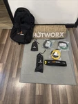 Hotworx Fitness Bundle Yoga Mat Towel Resistance Bands Belt Backpack. Fixed Price $249.99.