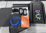 Hoscu1ab Pilates Board Foldable Reformer Set Workout Timer - Black. Fixed Price $96.35.