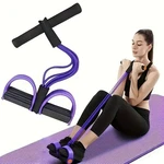 6-tube Pedal Resistance Band Fitness Rope For Yoga Stretching Leg Training. Fixed Price $18.99.