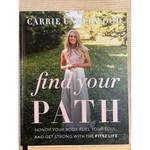 Carrie Underwood Find Your Path Edition Fit52 Health Fitness Bookends Hardcover. Fixed Price $35.00.
