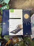 Gaiam Foldable Yoga Mat - 68 L X 22 W 2mm Midsummer Night Blue New. Fixed Price $15.00.