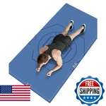 Nuveti Large Exercise Mat (6'x 3'), Extra Wide Workout For Men And Women, Yo. Fixed Price $78.69.