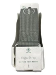 Gaiam 6 Foot Yoga Strap Grey New Exercise Polyester Six. Fixed Price $12.99.