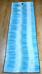 Manduka Yogitoes Skidless Mat Towel Tie Dye Blue White Yoga Pilates 24 X69. Fixed Price $37.00.