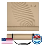 Ilili Yoga Mat 72x25x0.3 Tpe Exercise Odorless Tear-resistant Strap Home Yog. Fixed Price $79.07.