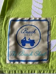 Beach Road Sheet 6 X Ft. Seahorses Key Lime / Picnic Blanket. Fixed Price $15.00.