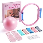 Floranis Home Pilates Essentials Kit For Women Ring And Ball Set Equipme. Fixed Price $51.29.